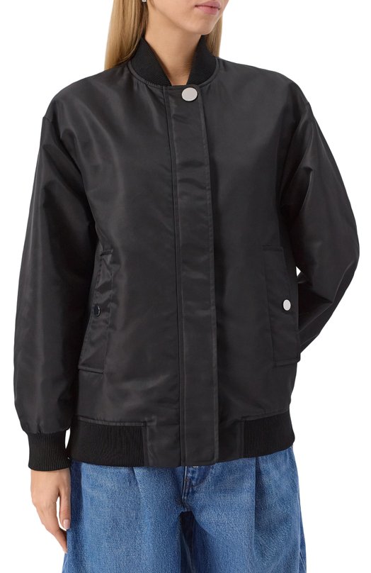 Бомбер Sportmax AGAPE Чёрный  AGAPE Фото 3