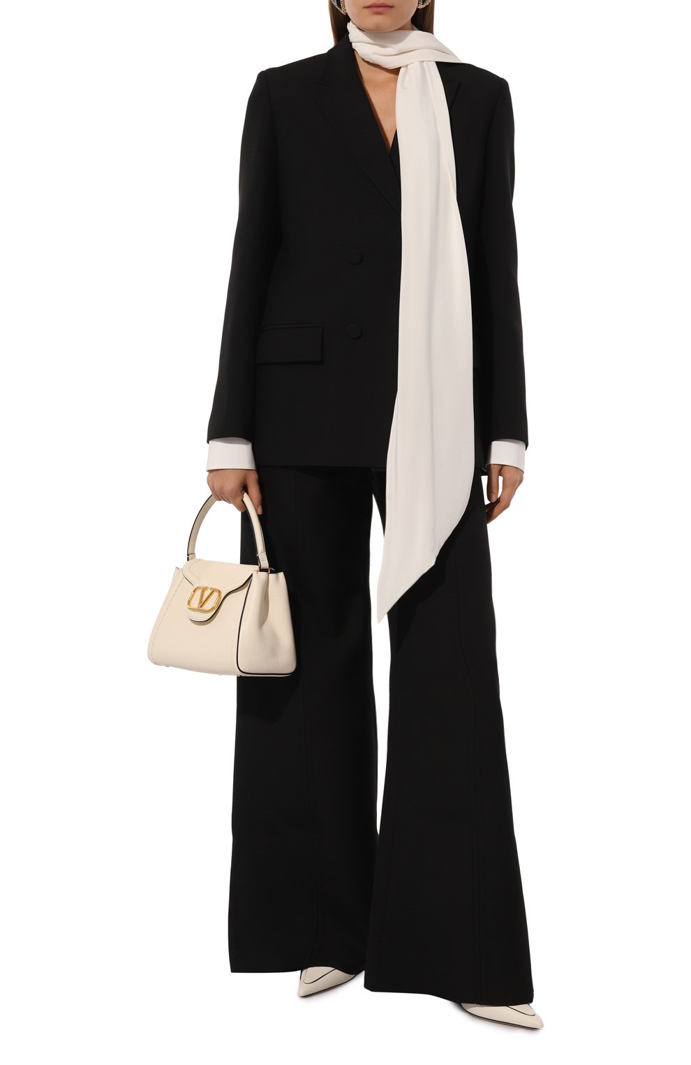 Шерстяные брюки VALENTINO, арт. 5B0RB6106LR, фото 2