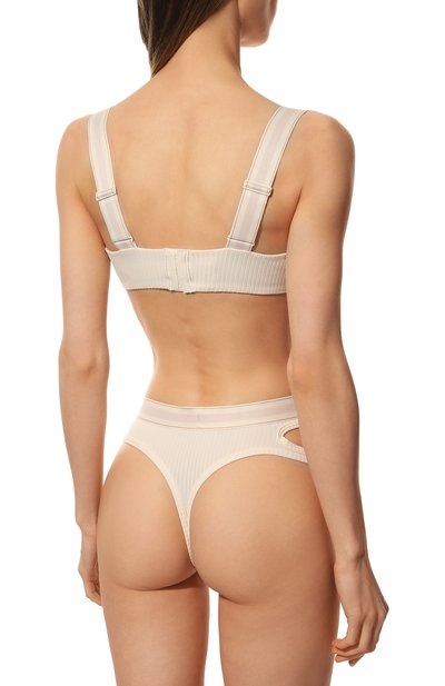 Трусы-стринги CHANTAL THOMASS кремового цвета по цене 5230 руб., арт. T05C80, фото 3 Трусы-стринги CHANTAL THOMASS, арт. T05C80, фото 3