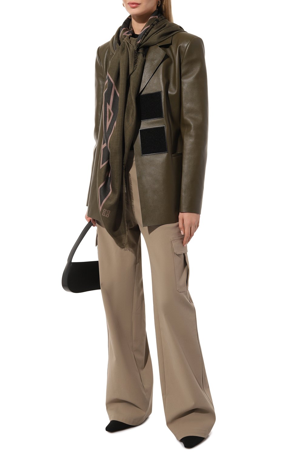 Шаль из кашемира и шелка GIVENCHY, арт. GW1414/SQ441, фото 3