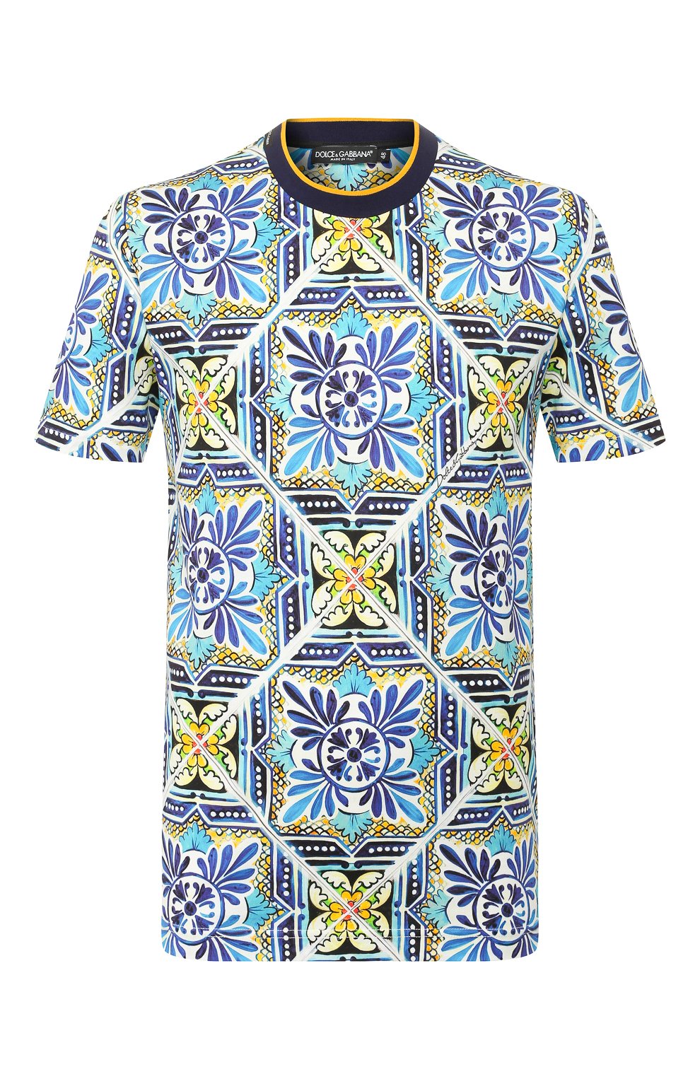 Хлопковая футболка DOLCE & GABBANA, арт. G8KD0T/HS7B4, фото 1