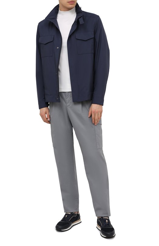 Хлопковая водолазка Zilli Sport MFU-13075-447782/0001 Белый  MFU-13075-447782/0001 Фото 2