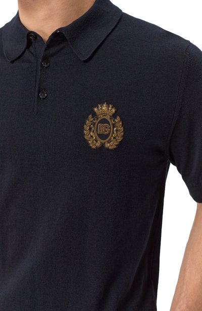 Хлопковое поло DOLCE & GABBANA, арт. GXZ02Z/JBCG3, фото 5