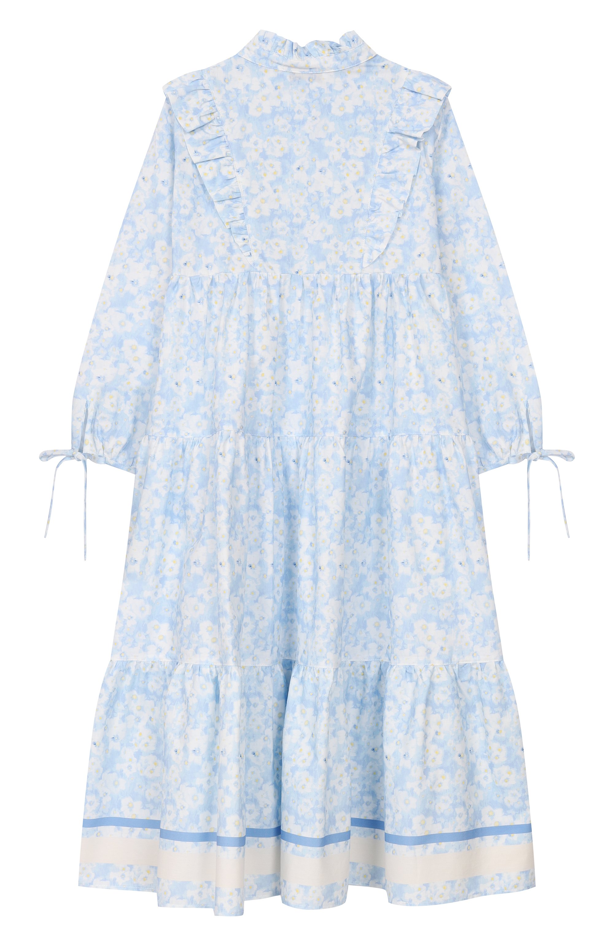 Хлопковое платье PHILOSOPHY DI LORENZO SERAFINI KIDS, арт. I1E910NP/5617/4-10, фото 2