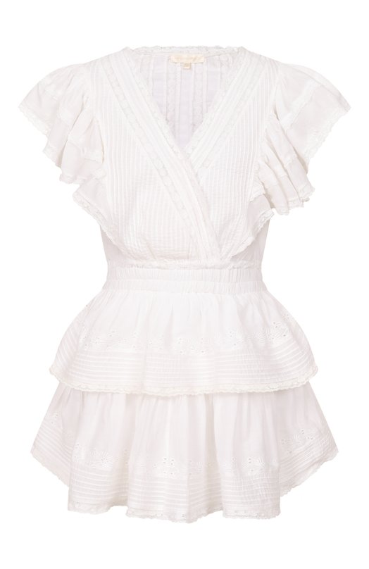 Хлопковое платье Love Shack Fancy LD546-412 Белый LD546-412