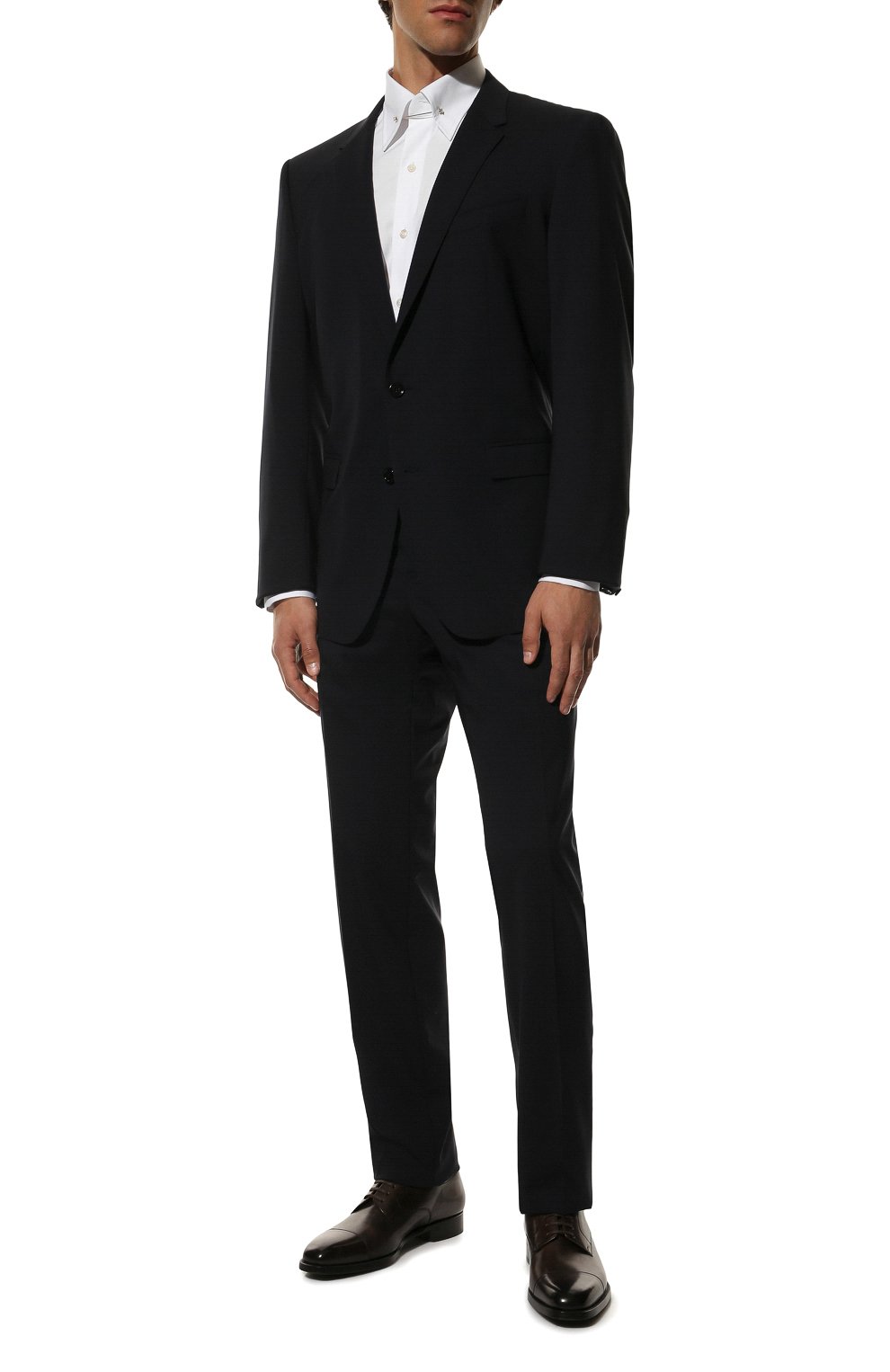 Хлопковая сорочка TOM FORD белого цвета по цене 59600 руб., арт. 5FT000/94S3JA, фото 2 Хлопковая сорочка TOM FORD, арт. 5FT000/94S3JA, фото 2