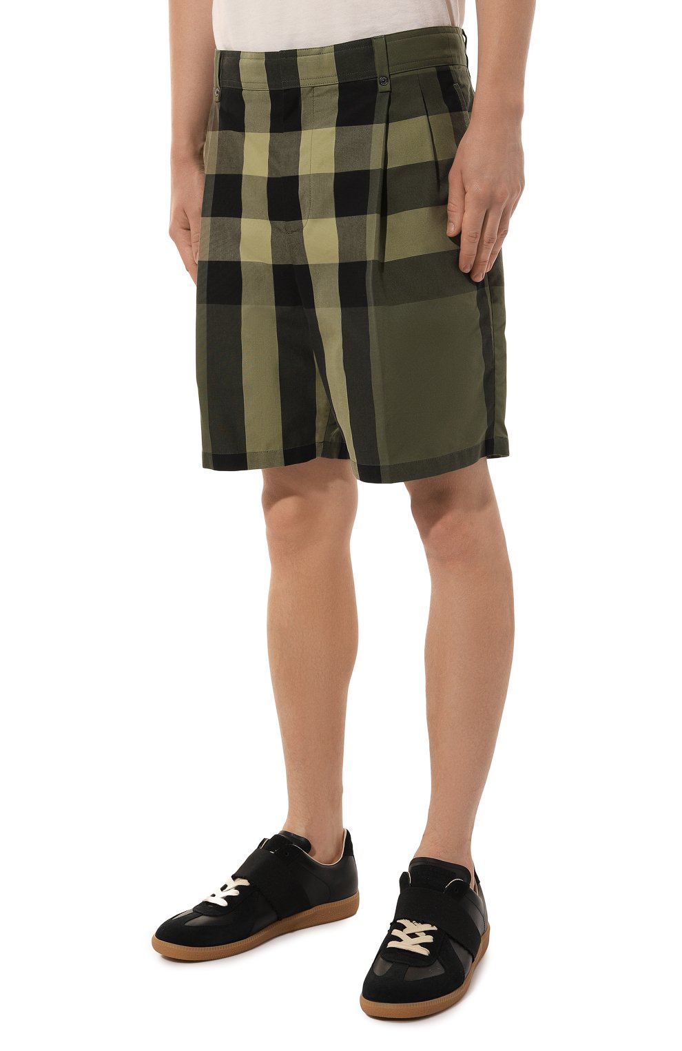 Хлопковые шорты BURBERRY, арт. 8042781, фото 3