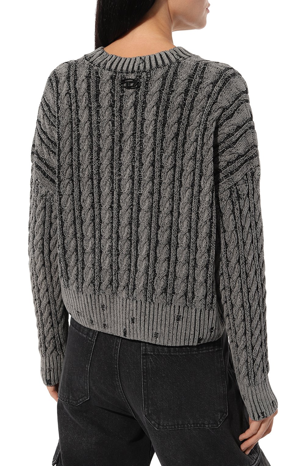 Хлопковый свитер DIESEL, арт. A11171/0GEAZ, фото 4