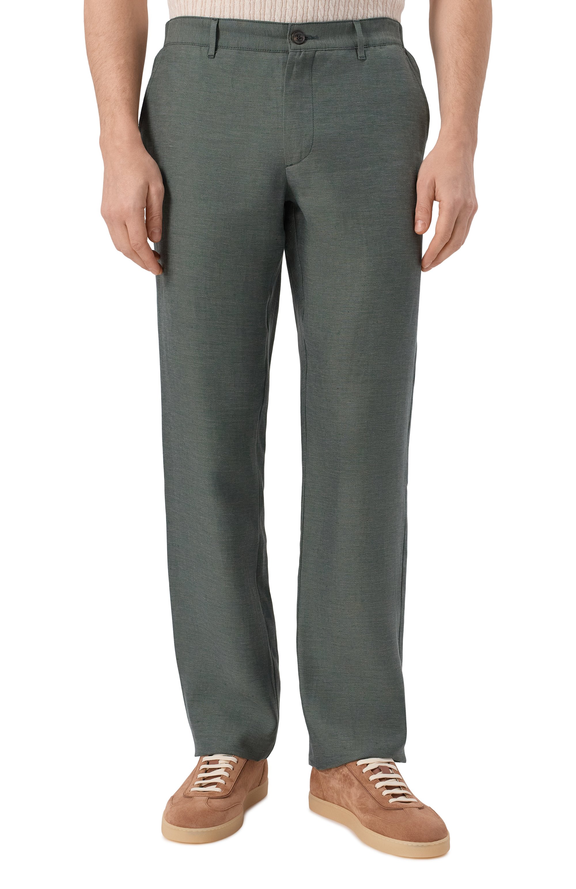 Брюки изо льна и шелка MVST, арт. M26.CSM.T405/TXAVI, фото 3