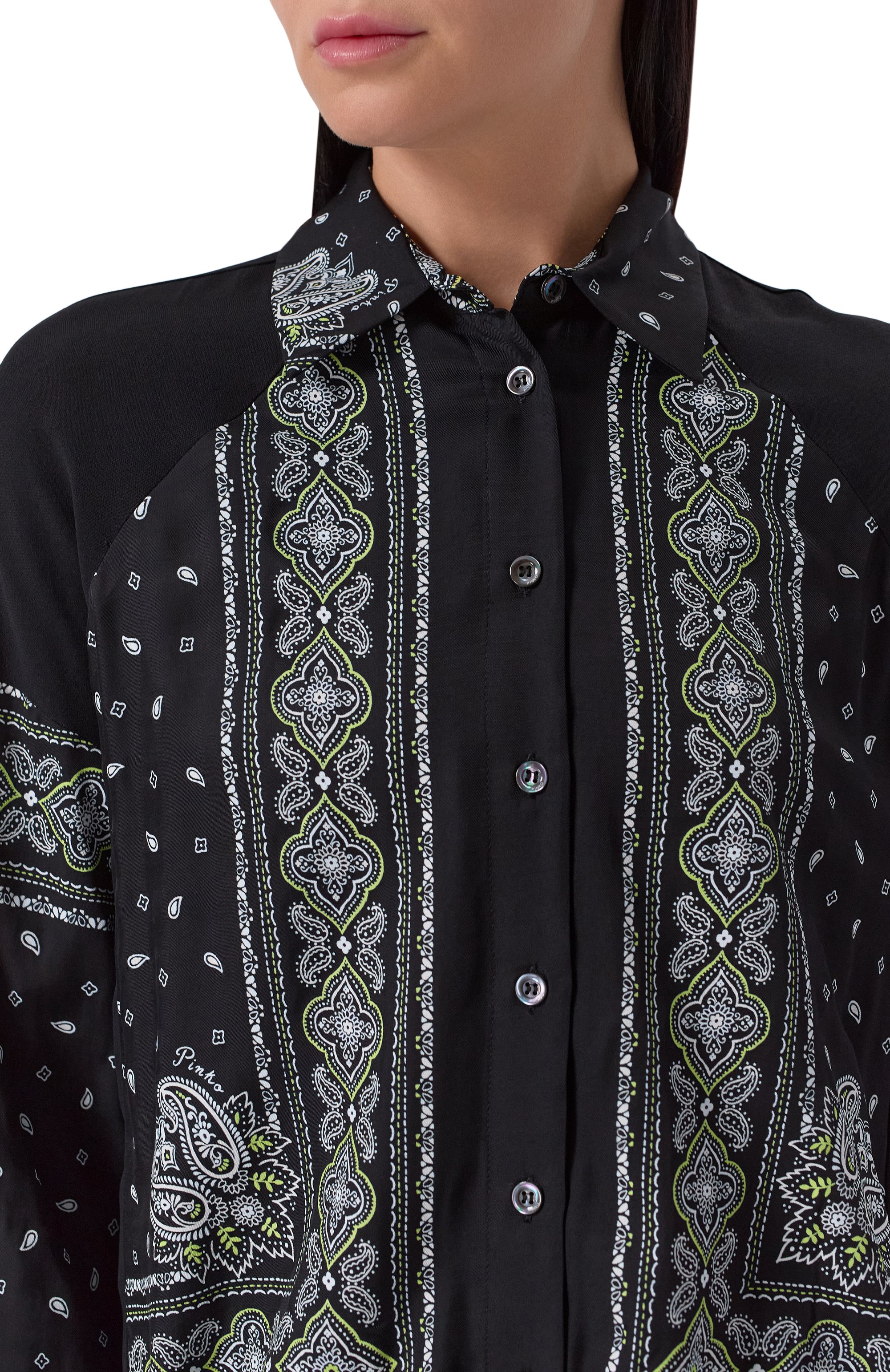 Рубашка из вискозы PINKO, арт. 104664/A2CK, фото 5