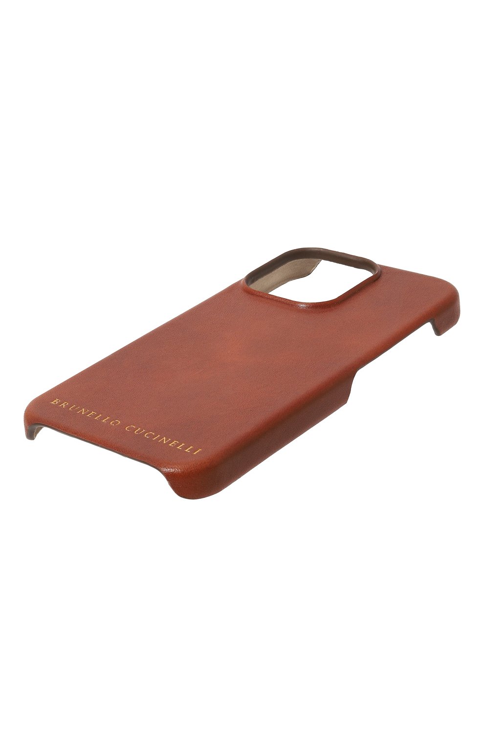 Чехол для iphone 13 pro BRUNELLO CUCINELLI коричневого цвета по цене 43800 руб., арт. MLLIB13M, фото 3 Чехол для iphone 13 pro BRUNELLO CUCINELLI, арт. MLLIB13M, фото 3