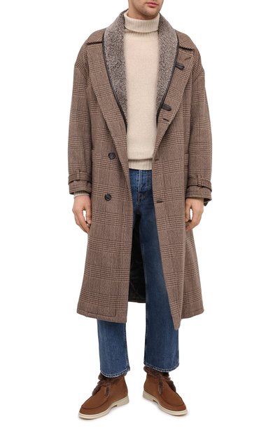 Замшевые ботинки walk and walk LORO PIANA, арт. FAE5014, фото 2