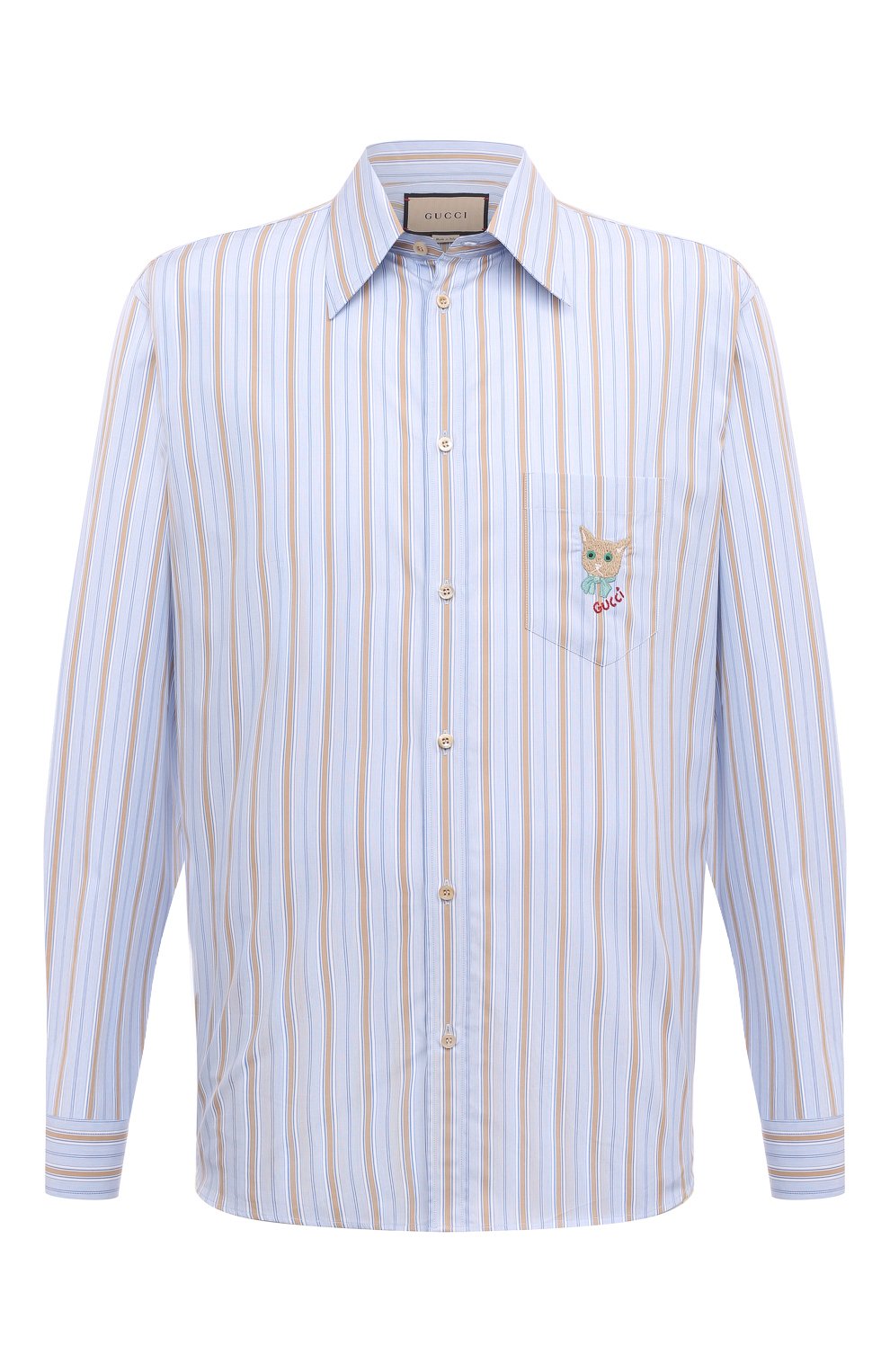 Хлопковая рубашка GUCCI, арт. 659625 ZAG0I, фото 1