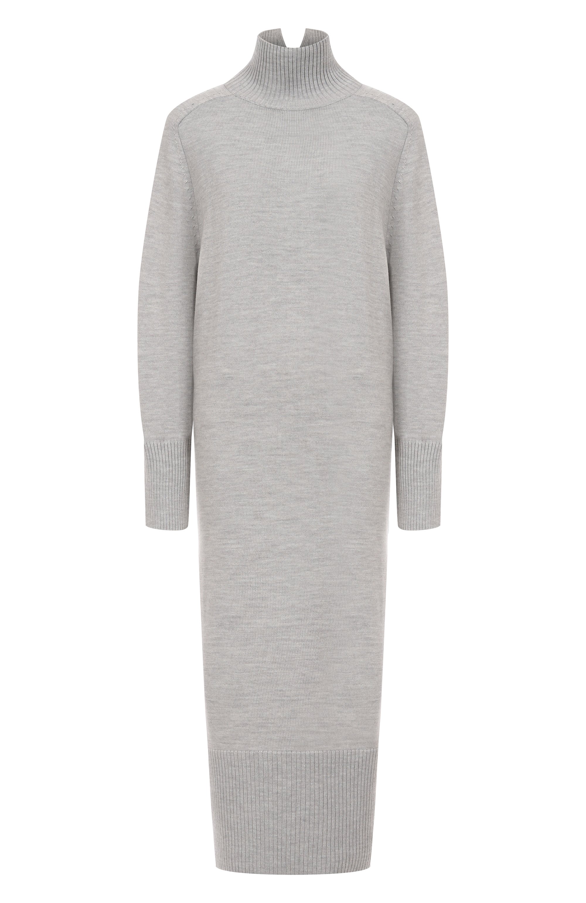 Платье BOSS ORANGE серого цвета по цене 24750 руб., арт. 50548961, фото 1 Платье BOSS ORANGE, арт. 50548961, фото 1