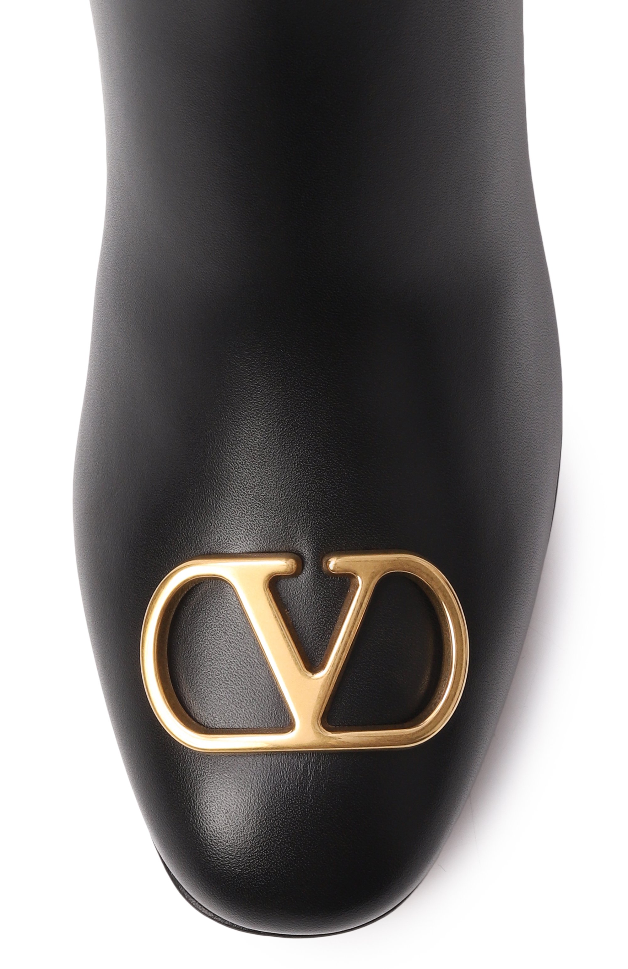 Кожаные сапоги vlogo signature VALENTINO, арт. 7W2S0ML1/DSH, фото 6