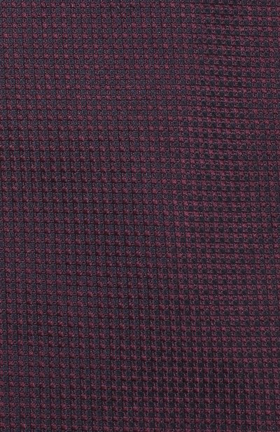 Шелковый галстук CORNELIANI бордового цвета по цене 9240 руб., арт. 84U302-9820306/00, фото 3 Шелковый галстук CORNELIANI, арт. 84U302-9820306/00, фото 3