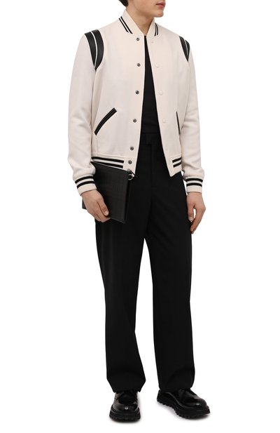 Шерстяной бомбер SAINT LAURENT, арт. 354718/Y213Q, фото 2