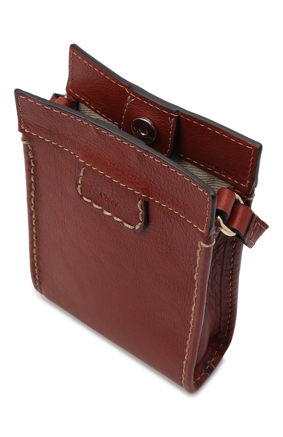 Кожаный чехол edith для iphone CHLOÉ, арт. CHC21WP165F43, фото 5