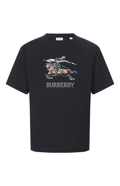 Мужская хлопковая футболка BURBERRY, арт. 8121033