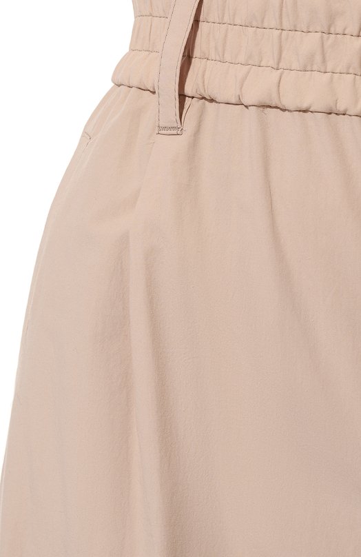 Хлопковые брюки Brunello Cucinelli ML949B1349 Розовый  ML949B1349 Фото 5