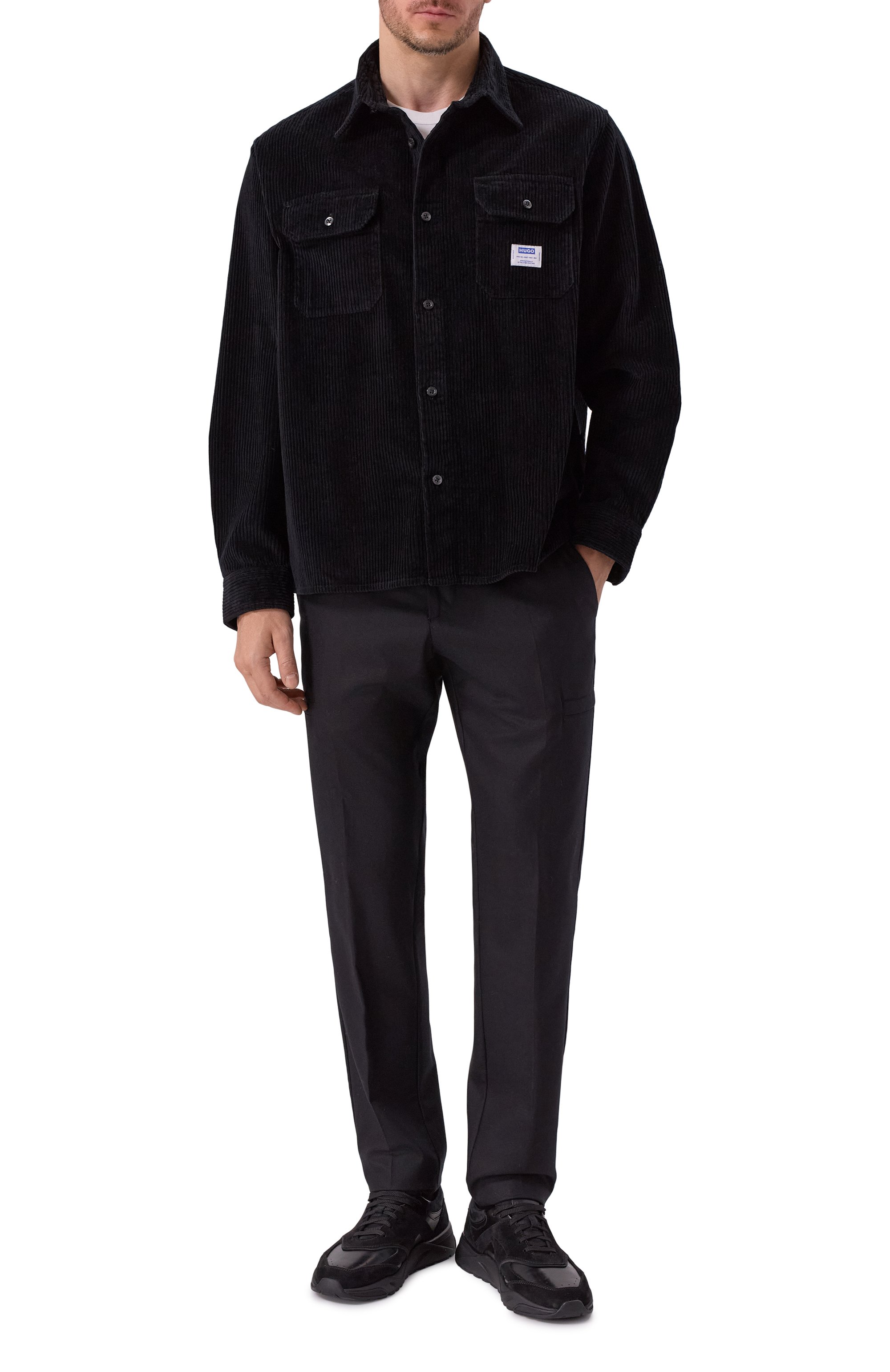 Вельветовая рубашка HUGO BLUE, арт. 50549793, фото 2