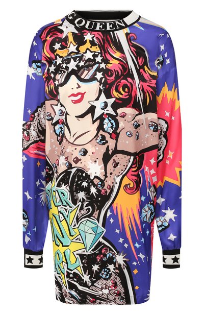 Женское платье с принтом DOLCE & GABBANA, арт. F8L17T/G7R0M
