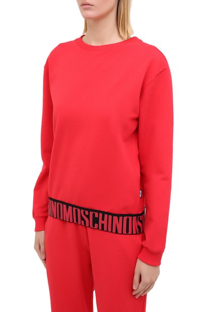 Хлопковый свитшот MOSCHINO, арт. A1739/9029, фото 3