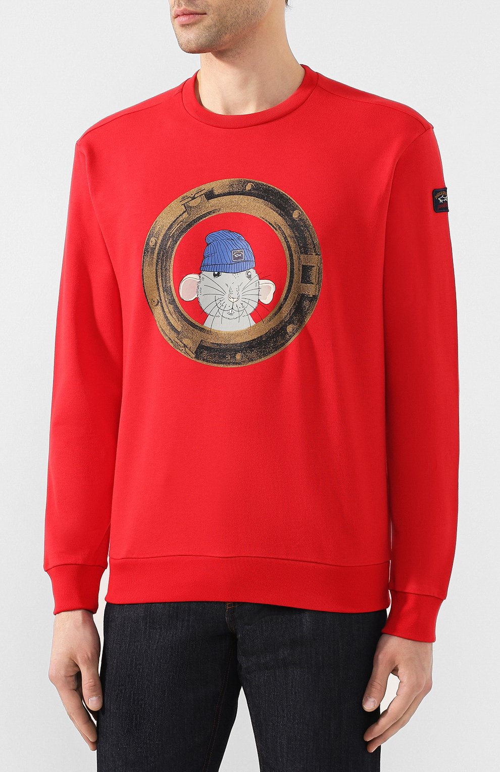 Хлопковый свитшот PAUL&SHARK, арт. P20P1920, фото 3