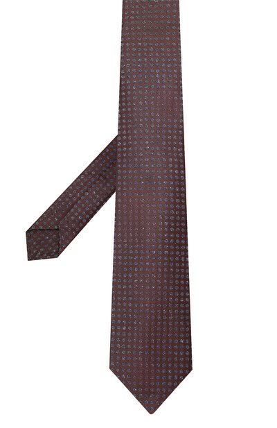 Галстук из шелка и шерсти KITON, арт. UCRVKAC08G26, фото 3