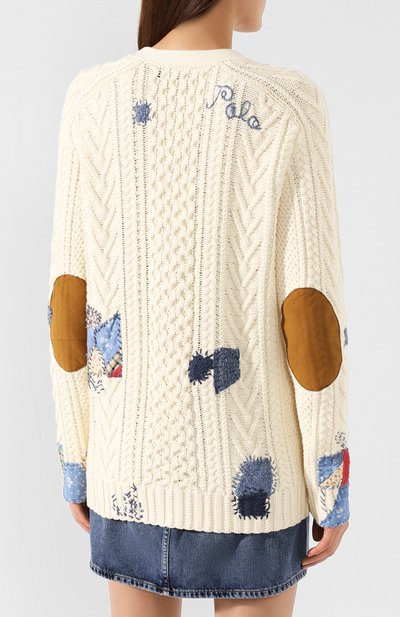 Хлопковый кардиган POLO RALPH LAUREN разноцветного цвета по цене 31400 руб., арт. 211752611, фото 4 Хлопковый кардиган POLO RALPH LAUREN, арт. 211752611, фото 4