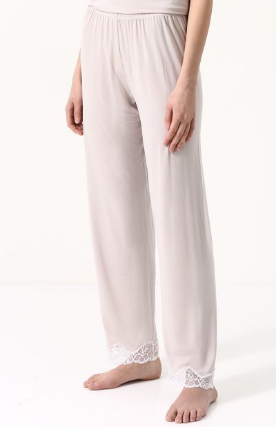 Пижама из смеси вискозы и шелка с кружевной отделкой ZIMMERLI, арт. 762-3998, фото 4