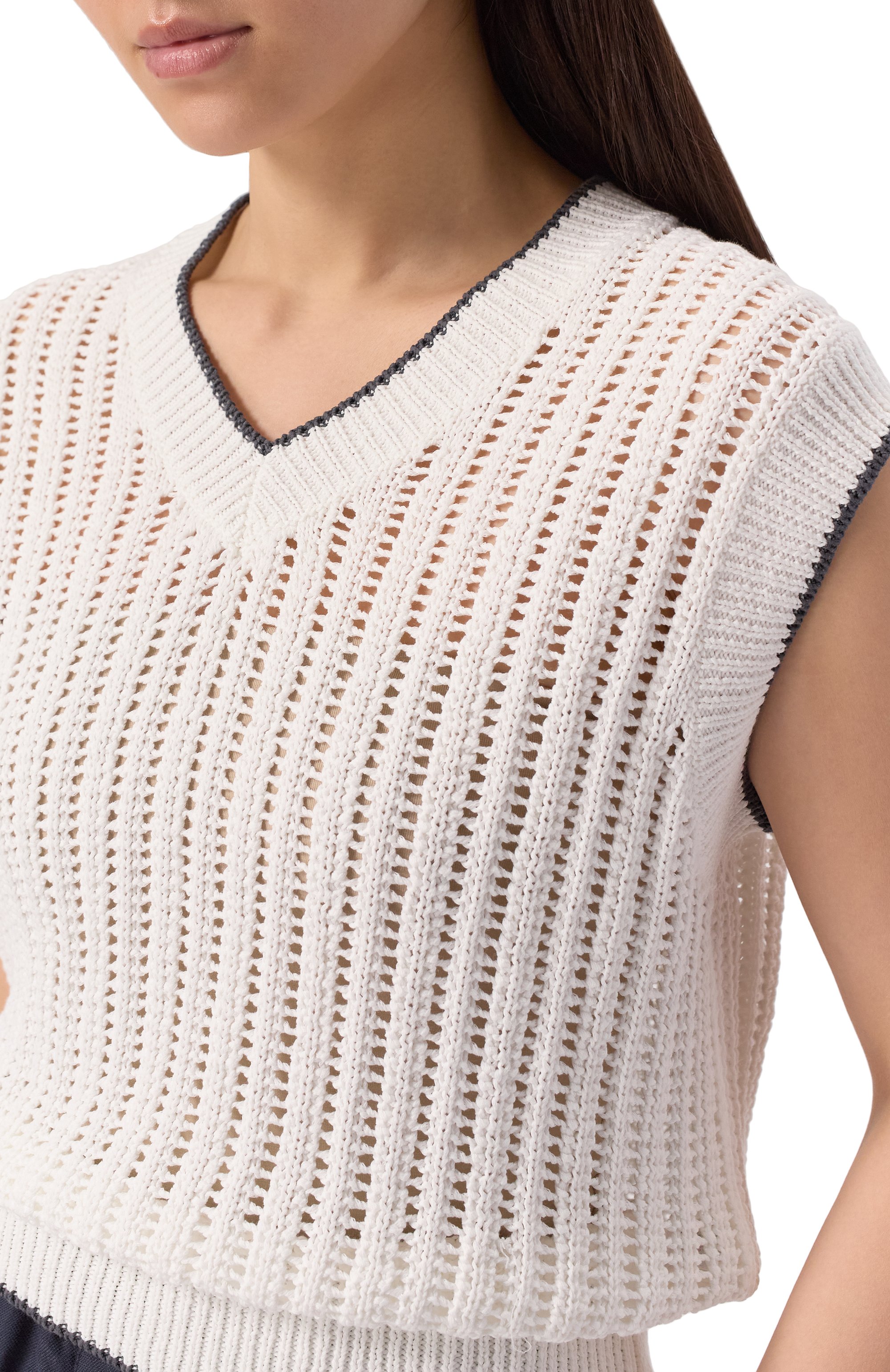 Хлопковый жилет BRUNELLO CUCINELLI, арт. MSB582002, фото 5