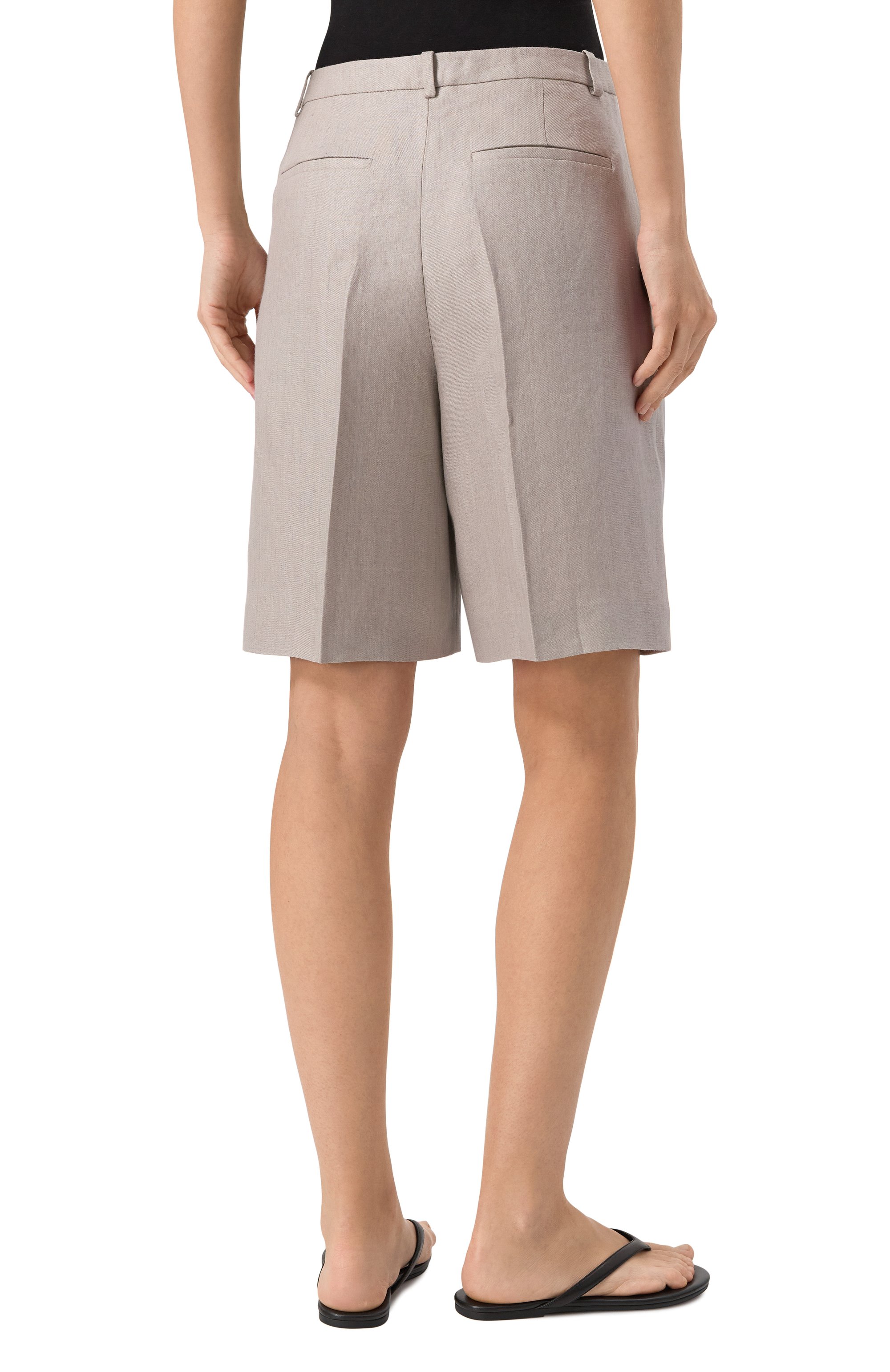 Льняные шорты 12 STOREEZ, арт. 132826, фото 4