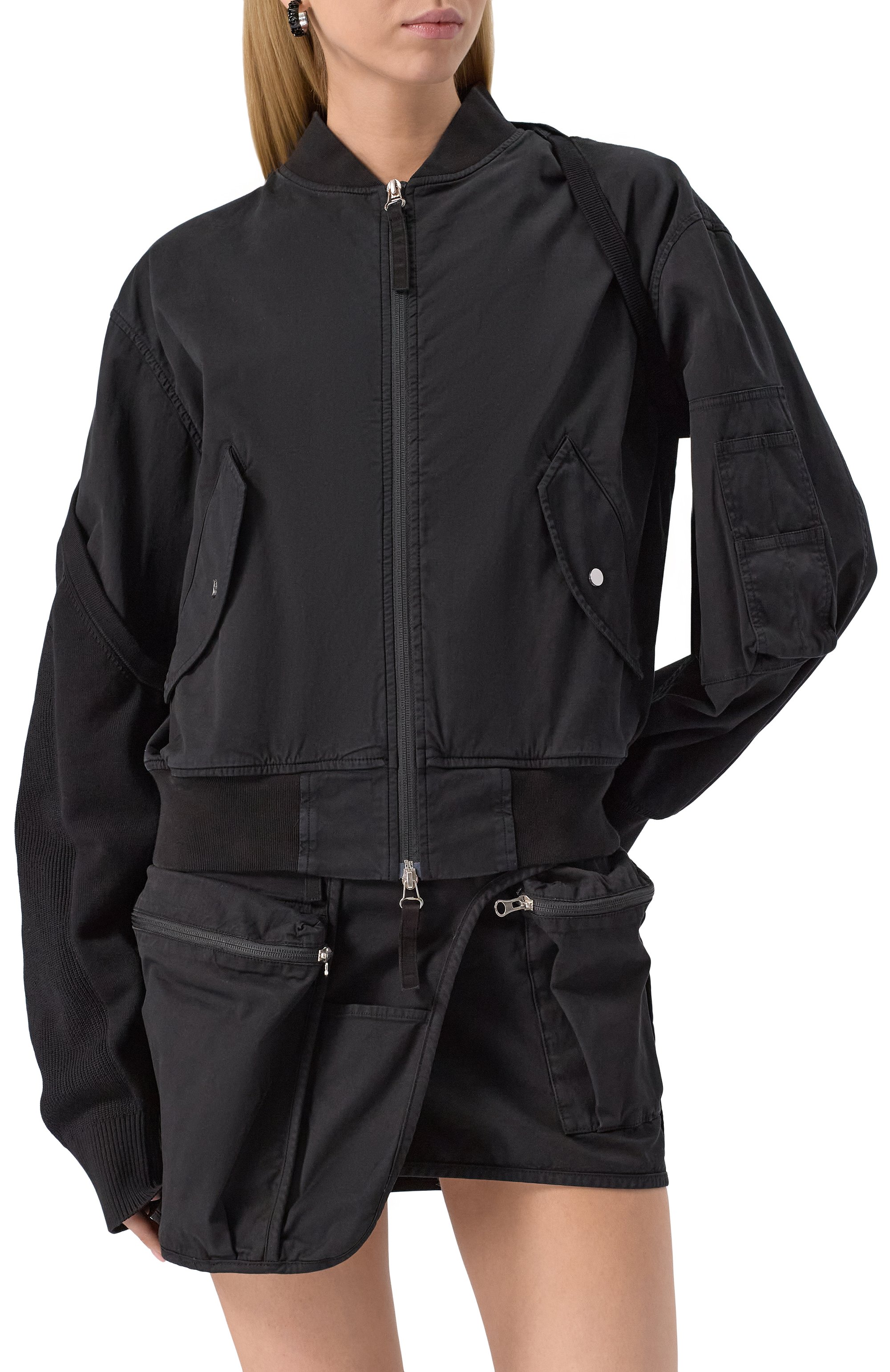 Хлопковый бомбер HELMUT LANG, арт. P03HW102, фото 3