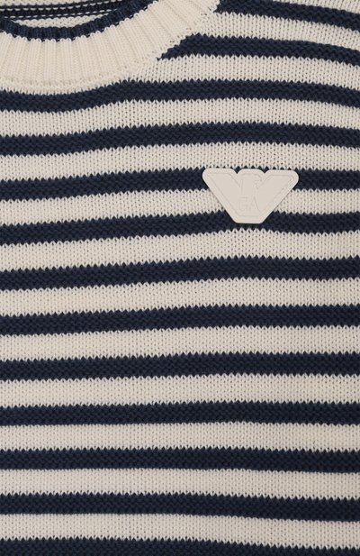 Хлопковый пуловер EMPORIO ARMANI, арт. EB000303/AF14757, фото 3