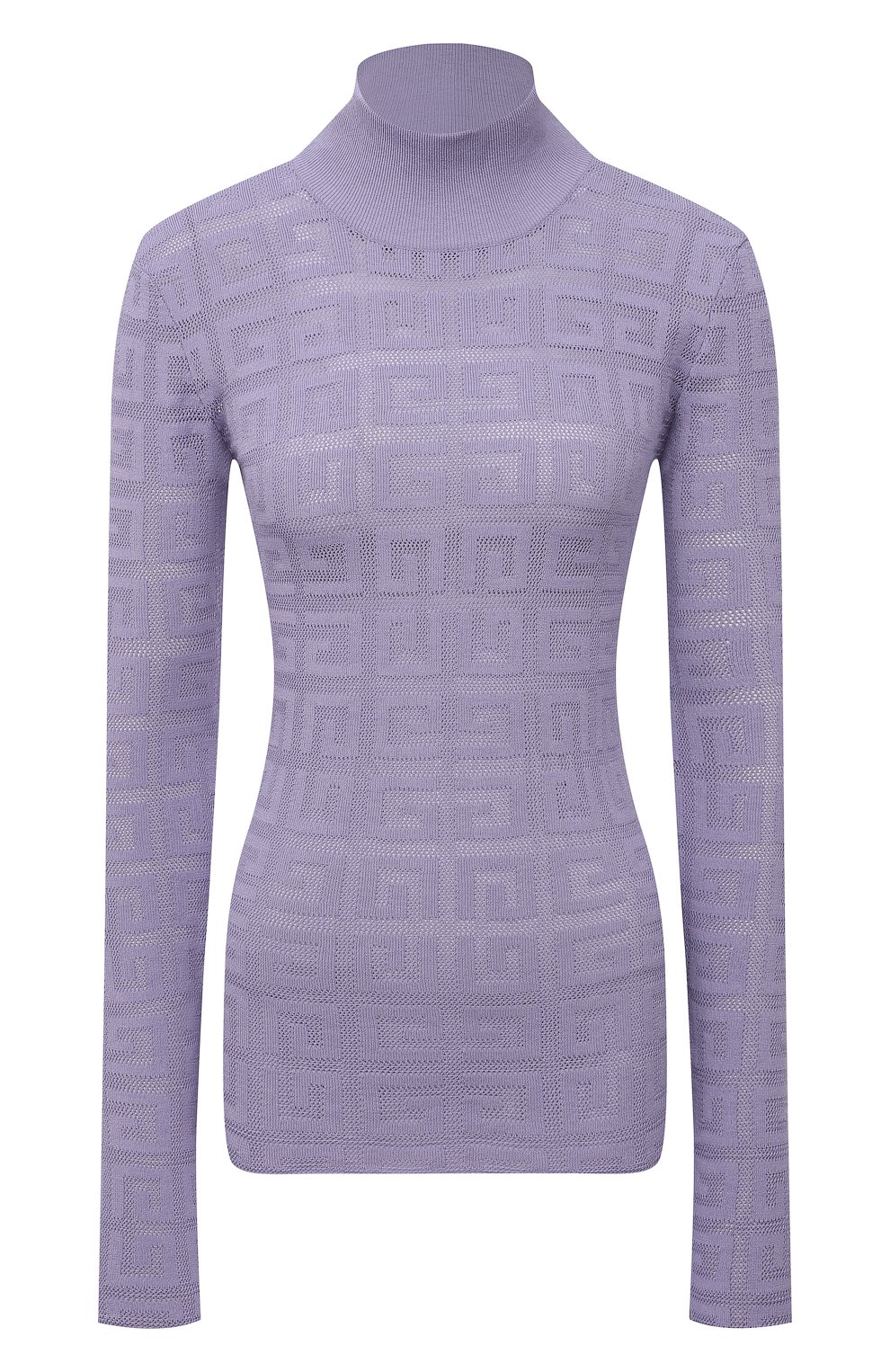 Водолазка из вискозы GIVENCHY сиреневого цвета по цене 94700 руб., арт. BW90DK4ZAQ, фото 1 Водолазка из вискозы GIVENCHY, арт. BW90DK4ZAQ, фото 1