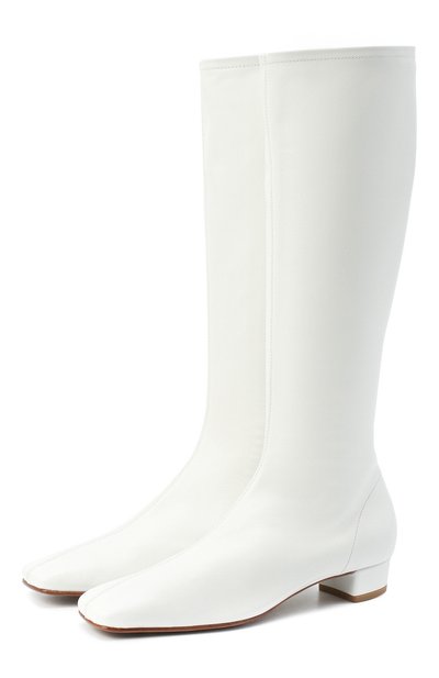 Кожаные сапоги BY FAR, арт. 20PFEDIDWHNAP, фото 1