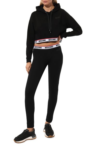 Хлопковые легинсы MOSCHINO, арт. 232V6/A6885/4410, фото 2