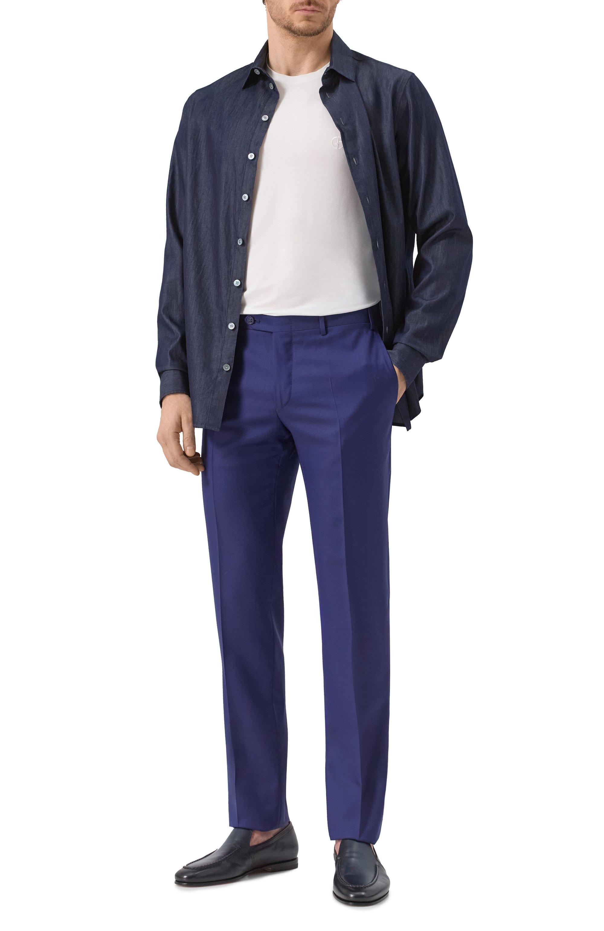 Футболка из вискозы GIORGIO ARMANI, арт. 3GST52/SJP4Z, фото 2