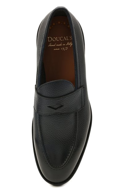 Кожаные пенни-лоферы DOUCAL'S, арт. DU2914VER0UT019NB04, фото 5