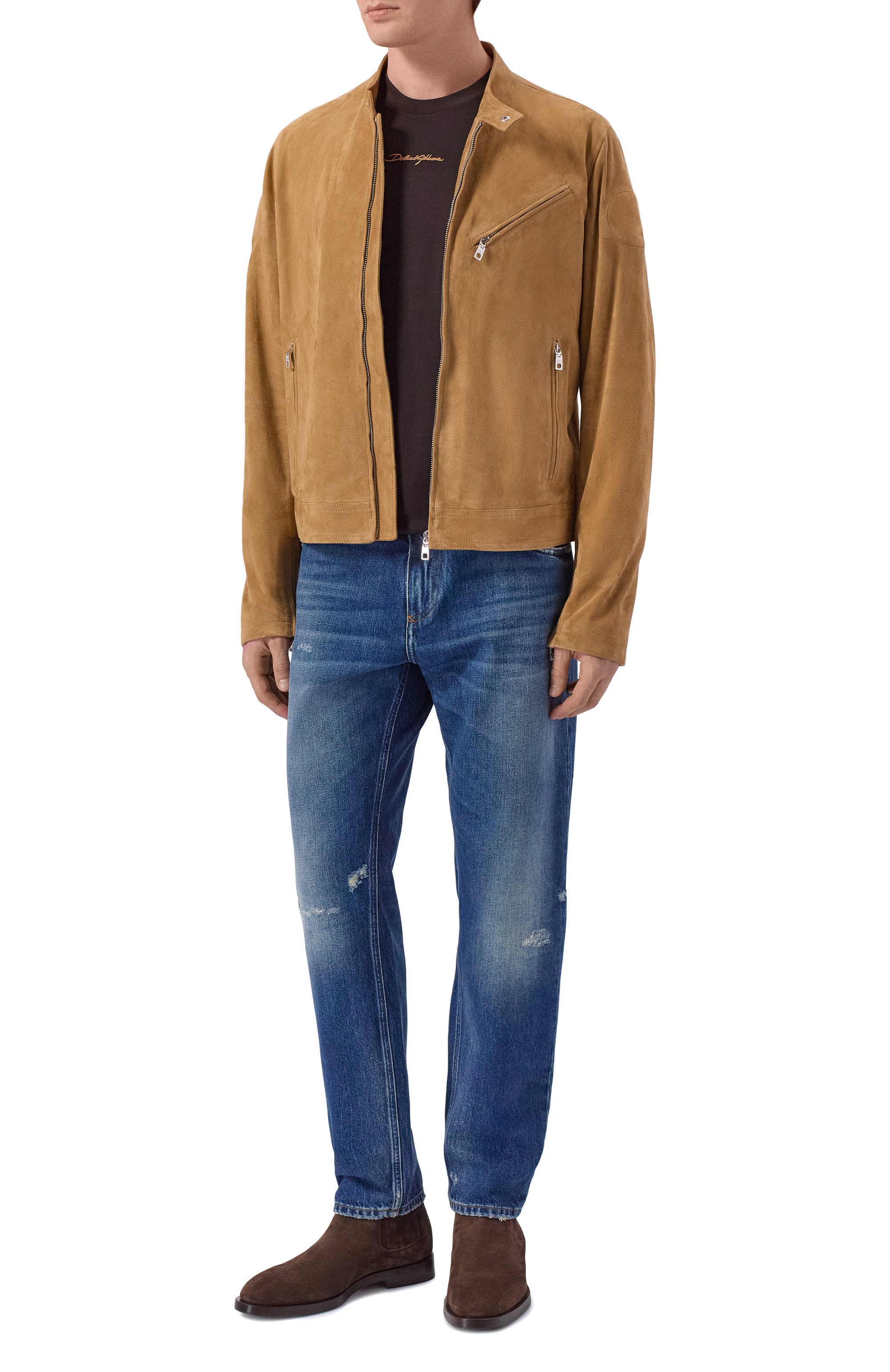 Хлопковая футболка DOLCE & GABBANA, арт. G8RN8Z/G7P0C, фото 2