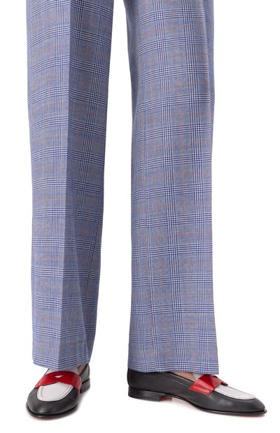 Кожаные пенни-лоферы SANTONI, арт. WUSG71491HAFSYTC, фото 3