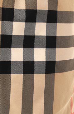 Женские хлопковые шорты BURBERRY бежевого цвета, арт. 8071091 | Фото 5 (Драгоценные камни: Проставлено; Материал сплава: Проставлен�о; Материал внешний: Хлопок; Длина Ж (юбки, платья, шорты): Мини; Стили: Кэжуэл)