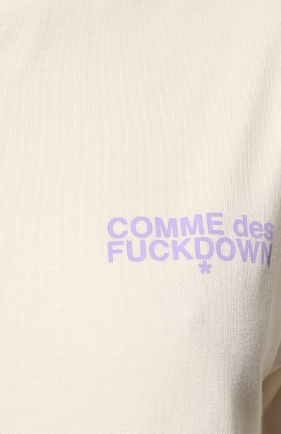 Хлопковая футболка COMME DES FUCKDOWN, арт. CDFD1926, фото 5