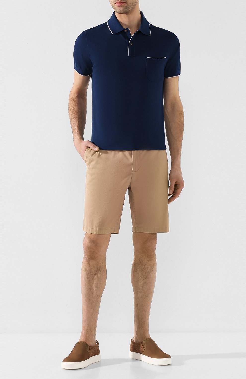 Комбинированные слипоны BRUNELLO CUCINELLI, арт. MZUABJJ219, фото 2