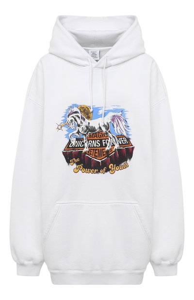 Женский хлопковое худи VETEMENTS, арт. UAH21TR635 1605/W