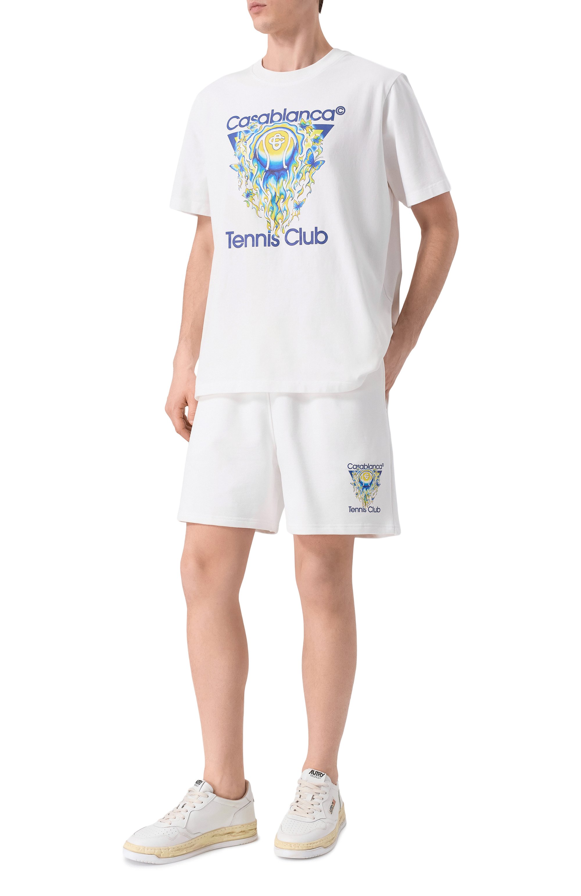 Хлопковые шорты CASABLANCA, арт. M-SP26-JTR-003-02, фото 2