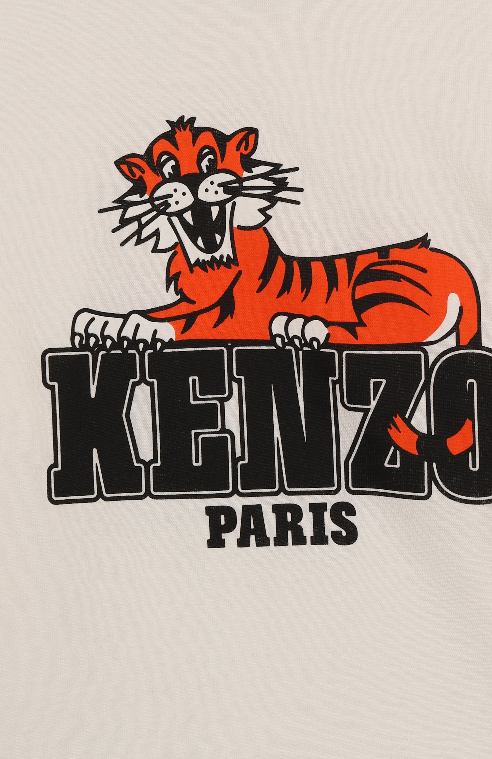 Хлопковый лонгслив KENZO, арт. K61448, фото 3