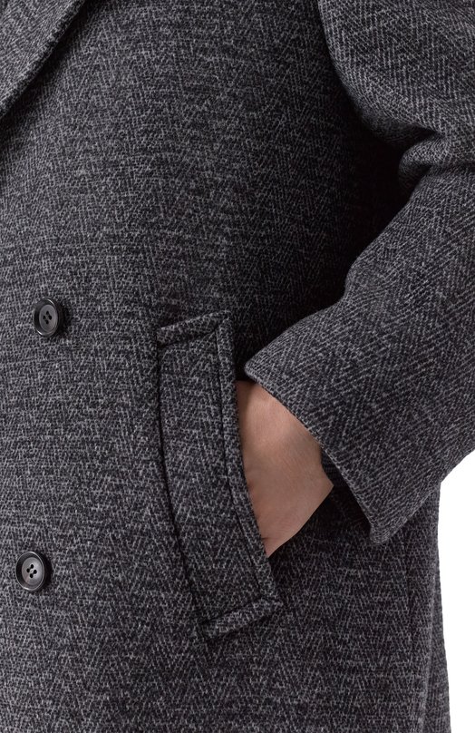 Шерстяное пальто Juun.J JC5X30P31 Серый  JC5X30P31 Фото 5