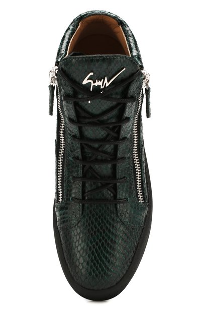 Кожаные кеды kriss python GIUSEPPE ZANOTTI DESIGN, арт. RU70009/151, фото 5